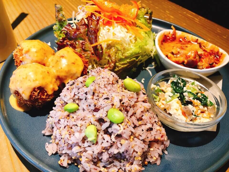 Cafe Cozyのまぜまぜごはんプレート