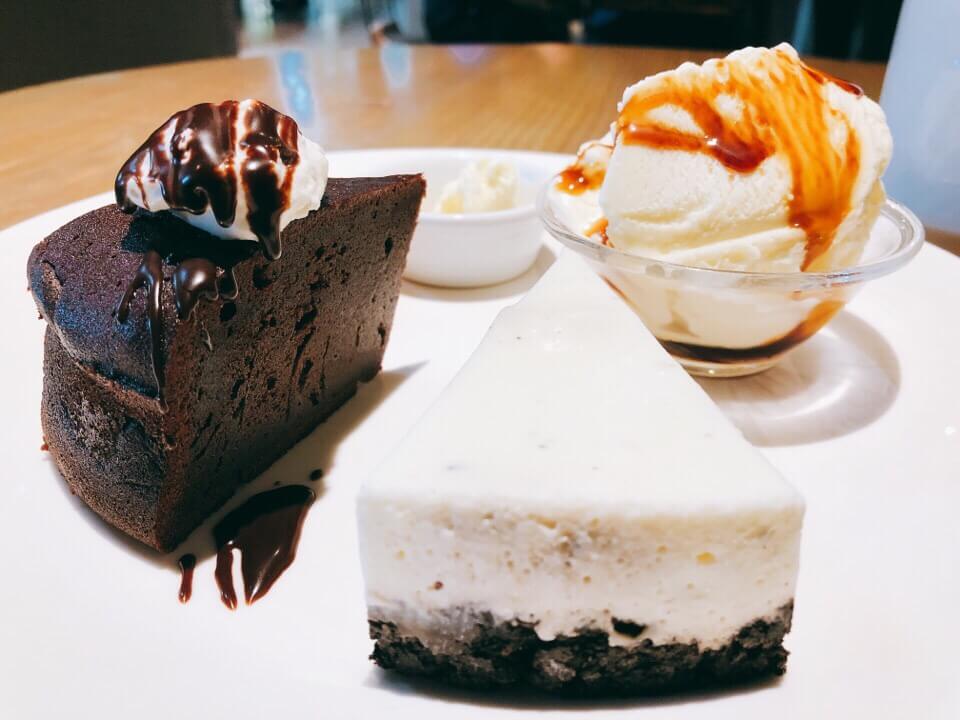 Cafe Cozyのデザートプレート1,000円