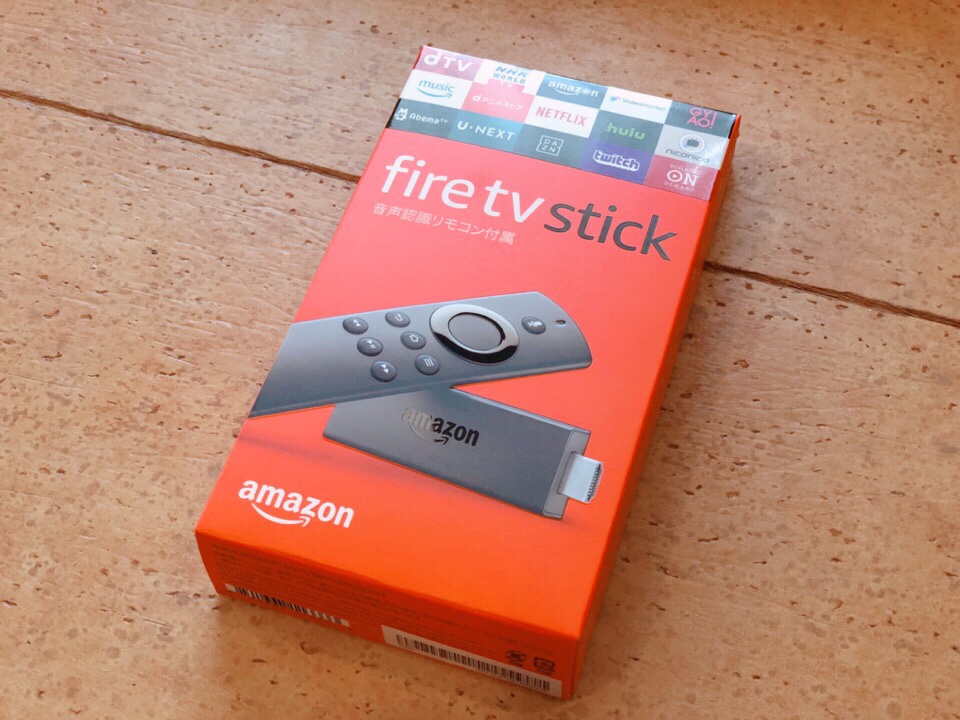 Fire TV Stickの箱