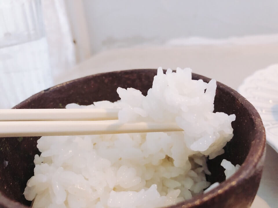 白米が美味しい!こだわっているのが伝わる