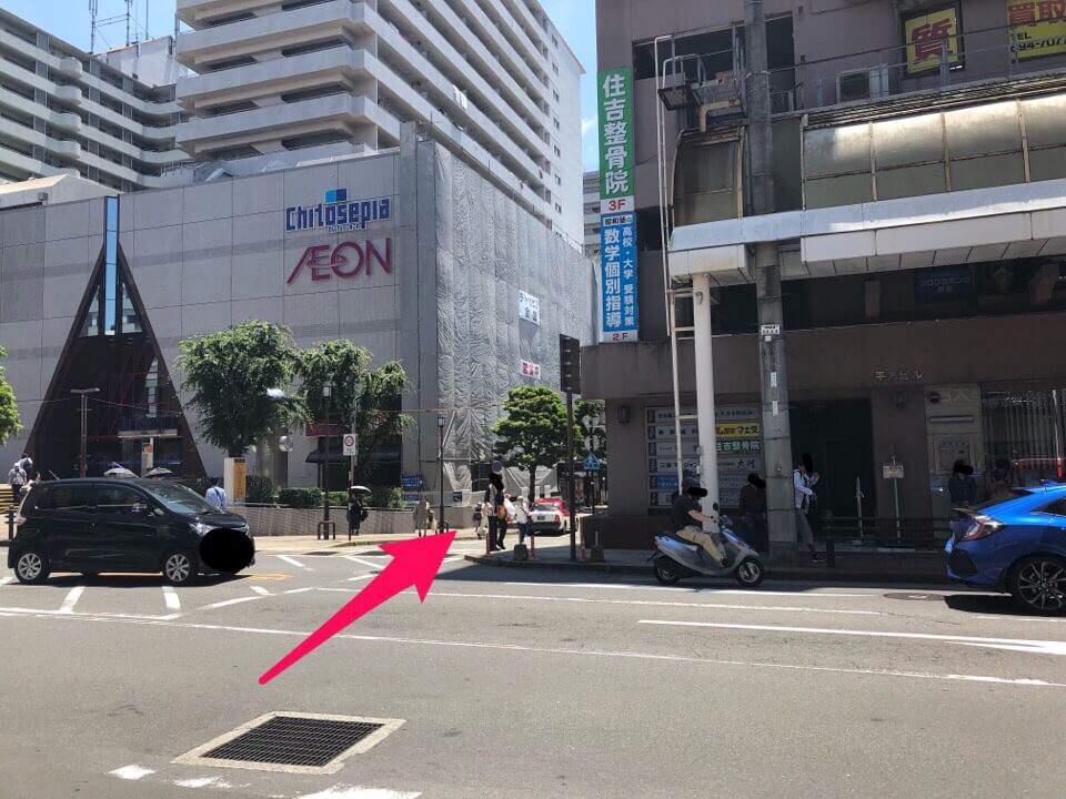デリカフェうさぎはチトセピアの横の道を進む!