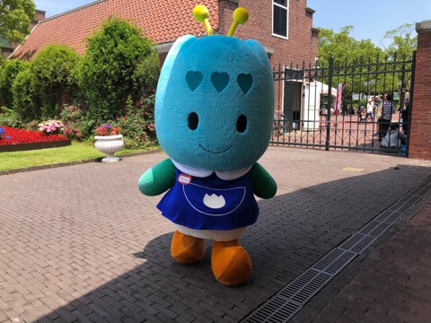 ハウステンボス水色のちゅーりーちゃん