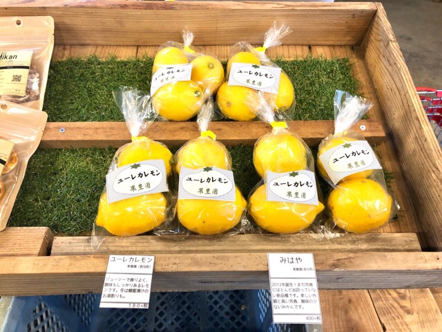 ボーダレスラウンジで売っている長与のレモン