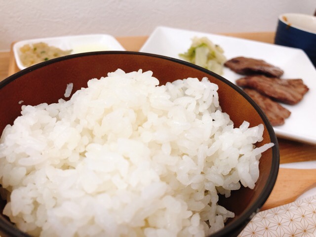 牛たん専門店 大阪屋のランチのご飯