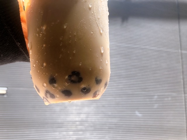善茶のタピオカは大きめで柔らかい