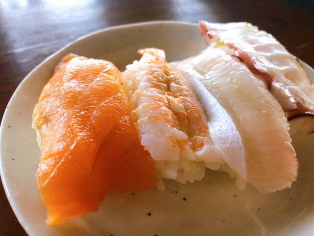 船番所のお寿司も美味しい