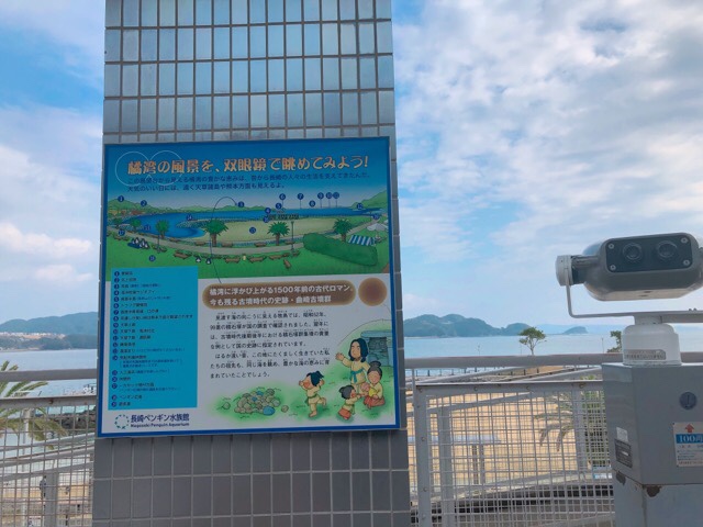 ペンギン水族館の展望台