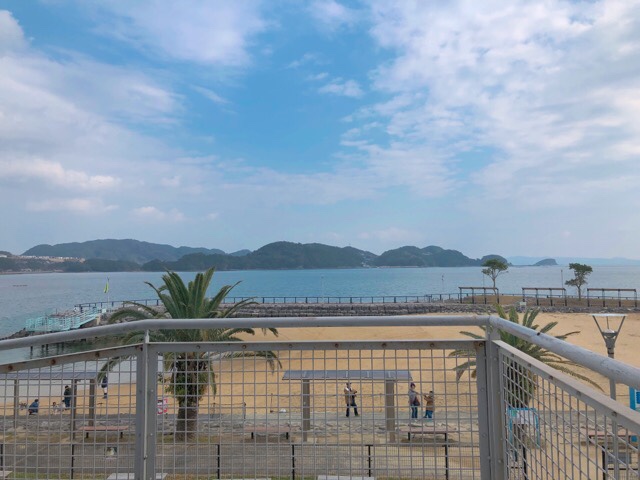 ペンギン水族館の展望台からの景色